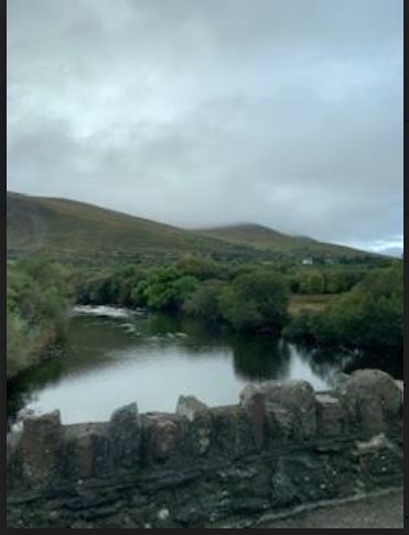 Photo of an Irish river from a stone bridge taken by our 2020 winner
